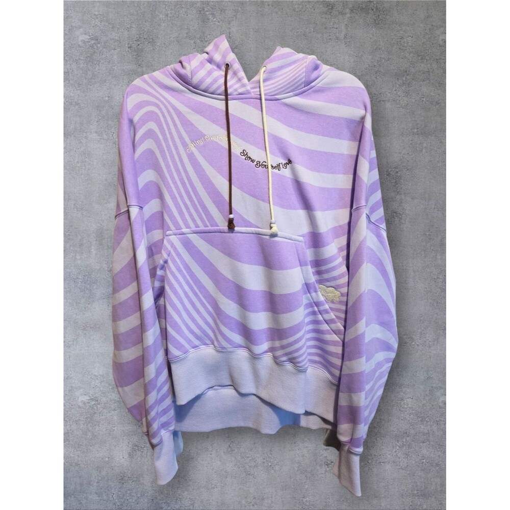 Nike Phoenix Fleece Swirl Hoodie In Violet Frost
